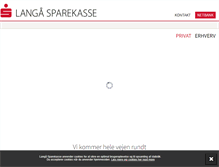 Tablet Screenshot of langspar.dk